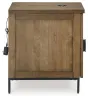 Ashley Furniture T686-7 Torlanta - Chair Side End Table - Brown