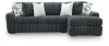 Ashley Furniture 98105S3 Ashley Furniture 98105S3 Midnight-Madness - 2-Piece Sectional Sofa With RAF Corner Chaise - Gunmetal