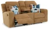 Ashley Furniture 38605/88/94 Kanlow - 2 Pc. - Reclining Sofa, Reclining Loveseat With Console - Honey