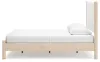 Ashley Furniture B2615B4 Ashley Furniture B2615B4 Cadmori - Queen Upholstered Panel Bed - Two-tone
