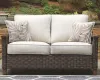 Ashley Furniture P750/838/835/821 Paradise Trail - 3 Pc. - Lounge Set - Medium Brown