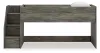 Ashley Furniture B4480B12 Ashley Furniture B4480B12 Frandern - Twin Loft Bed With Left Storage Steps - Gray