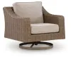 Ashley Furniture PCP790-821 Laguna Heights - Swivel Lounge With Cushion - Beige