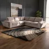 New Classic 27-U9148-3NP Dayne - 3 Piece Sleeper Sectional - Gray