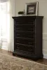 Pulaski Furniture P012124 Caldwell - 6 Drawer Chest - Smoked Molasses
