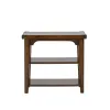 Liberty Furniture 316-OT1021 Aspen Skies - Chair Side Table - Russet Brown