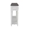 Liberty Furniture 417-AT72 Allyson Park - Hall Table - Wirebrushed White / Charcoal