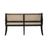 Liberty Furniture 615-C6501B-B Liberty Furniture 615-C6501B-B Americana Farmhouse - Upholstered Shelter Dining Bench - Beige / Black