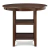 New Classic D3651-52S-CHY New Classic D3651-52S-CHY Amy - 5 Piece Counter Dining Set - Cherry