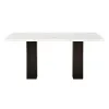 New Classic 40-1221-T Faust - Adjustable Table / Base & Top - White
