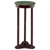CoasterEveryday 3315 Edite - Round Marble Top Accent Side Table - Merlot