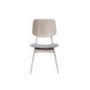 New Classic D1651W-20 New Classic D1651W-20 Oscar - Wood Back Chair (Set of 2) - White Ash