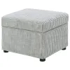 Coaster Fine Furniture 904138 Winter - Upholstered Hydraulic Lift Top Storage Ottoman - Gray