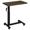 Coaster Fine Furniture 315886 Westpark - Height Adjustable Mobile Bedroom C-Table - Dark Pine