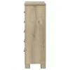 Coaster Fine Furniture 225105 Oakglen - 5-Drawer Bedroom Chest Of Drawers - Weathered Oak