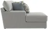 Jackson Furniture Industries 2340/75/42-28 Jackson Furniture Industries 2340/75/42-28 Stockbridge - 2 Piece Sofa Chaise With Comfort Coil Seating And 6 Accent Pillows Included (Left Side Facing Chaise) - Slate