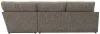 Jackson Furniture Industries 3145/63/59/73/28-28 Jackson Furniture Industries 3145/63/59/73/28-28 Turner - 3 Piece Sectional With Cocktail Ottoman - Mushroom