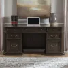 Liberty Furniture 765-HO-JEC Provence Park - Jr Executive Credenza - Chateau Brown