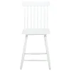 Coaster Fine Furniture 122509WHT Andrews - Windsor Counter Height Dining Side Chair (Set of 2) - White