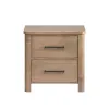 New Classic B2123-040 Anika - 2 Drawer Nightstand - Natural / Brown
