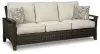Ashley Furniture P750-838 Paradise Trail - Sofa with Cushion - Medium Brown