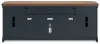 Ashley Furniture W402-68 Landocken - XL TV Stand W/Fireplace Option - Brown / Blue