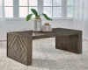 Ashley Furniture T567-1 Dreggan - Rectangular Cocktail Table - Brown