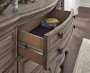 Ashley Furniture B944B1 Ardenfield - Dresser And Mirror - Light Brown