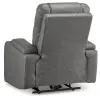 Ashley Furniture 1610213 Ashley Furniture 1610213 Schooner Rocks - Power Recliner / Adj Headrest - Slate