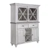 Liberty Furniture 303W-CD-HB Ocean Isle - Hutch & Buffet - Antique White