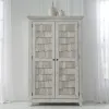 Liberty Furniture 237-BR43 River Place - Armoire - Riverstone White & Tobacco