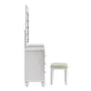 New Classic BA9698W-091 Valentino - Vanity Table Mirror (Bulbs Not Included) - White