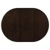 CoasterEveryday 100770 Gabriel - Oval Extension Leaf Dining Table - Cappuccino