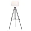 Coaster Fine Furniture 920212 Dayton - Empire Shade Metal Tripod Floor Lamp - Gray
