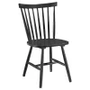 Coaster Fine Furniture 183042 Hollyoak - Windsor Wood Dining Side Chair (Set of 2) - Black