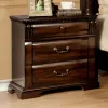 Furniture of America CM7791N Burleigh - Nightstand - Cherry