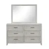 New Classic 00-2442-DM New Classic 00-2442-DM Fiona - Dresser & Mirror - Gray