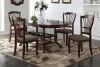 New Classic 40-2541-D4C Bixby - Dining Table & 4 Chairs - Espresso