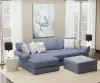 Jackson Furniture Industries 4052/75/73/12-23 Jackson Furniture Industries 4052/75/73/12-23 Cape May - 2 Piece Sofa Chaise With Comfort Coil Seating, 41