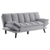 Coaster Fine Furniture 360018 Laredo - Upholstered Tufted Convertible Sofa Bed - Gray