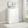 Coaster Fine Furniture 460595WHT Sumerlin - 6-Drawer Bedroom Chest Of Drawers White