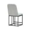 Intercon NV-BS-380C-MCA-K24 Navarro - Outdoor Dining Upholstered Barstool - Mocha
