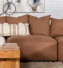 CoasterElevations 551591 Jennifer - Upholstered Armless Chair - Terracotta