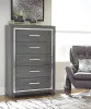 Ashley Furniture B214-46 Lodanna - Five Drawer Chest - Gray