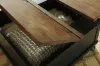 Ashley Furniture T468-00 Valebeck - Lift Top Cocktail Table - Black / Brown