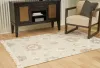 Ashley Furniture R406392 Calkin - 5' x 7' Rug - Linen / Gray / Caramel