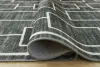 Ashley Furniture R407401 Elderland - 8' x 10' Washable Rug - Black / Gray