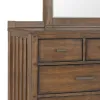 Samuel Lawrence Furniture S917-030 Seneca - Beveled Glass Dresser Mirror - Brown