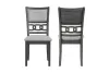 New Classic D1701-20-GRY Gia - Dining Chairs (Set of 2) - Gray