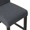 New Classic D4125-22-GRY High Line - Counter Chair (Set of 2) - Gray